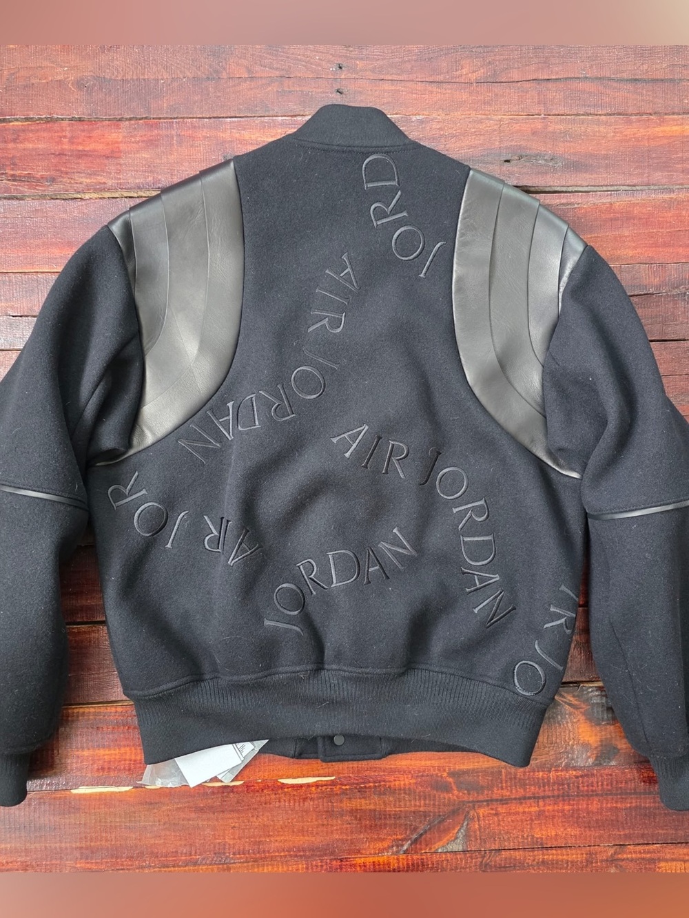 Jordan Wings Collection Varsity Jacket Made in Italy Wool Size Large UNISEX Rare - Picture 2 of 14